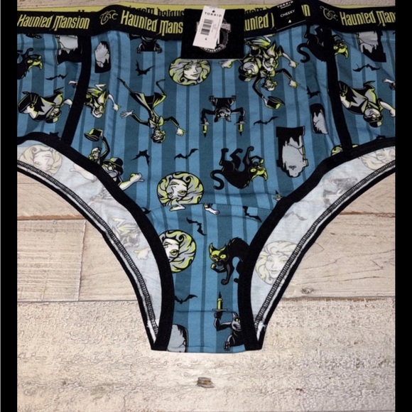 NWT TORRID Cheeky Pantie Sz 3X-4X Blue Disney Haunted Mansion - Picture 9 of 10